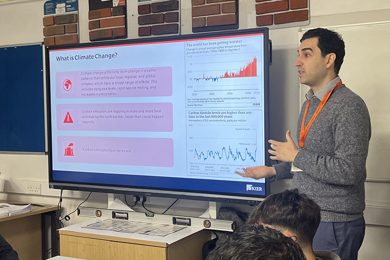 Houssam Ben Mansour, Senior Environmental Advisor for Kier Construction 